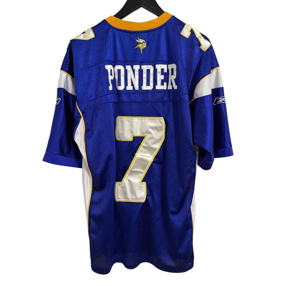 Christian Ponder Minnesota Vikings NFL Football Jersey Size 50/XL